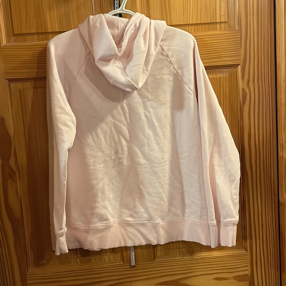 Soft pink large women’s under armor sweatshirt hoodie - Picture 5 of 5
